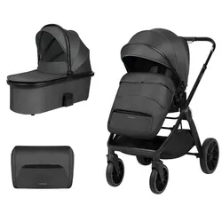купить Детская коляска Kikka Boo Tiffany Dark Grey 2024 2in1 (3800171210768) в Кишинёве 