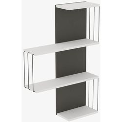 купить Полка декоративная Trendy Cambel-Antracit 64x96x19cm (GTR005247) в Кишинёве 