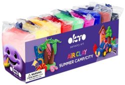купить Набор для творчества Okto 20019 Set de plastilină ușoară Tabără, 10+1 в Кишинёве 
