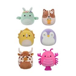 купить Мягкая игрушка Squishmallows SQJW7519A Plush 19cm, ast W19A в Кишинёве 