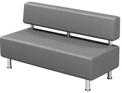 cumpără Scaun de birou Tisam Диван офисный (кожзам) 1500х650х800 (56602) în Chișinău 