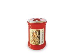 Candela plastic classic 10X6.8cm 30ore, rosie