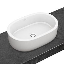 Lavoar cu montarea pe blat oval Villeroy & Boch Architectura