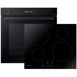 купить Духовой шкаф и варочная панель Samsung NV7B4125ZAK/WT + NZ64H37070K/WT в Кишинёве 