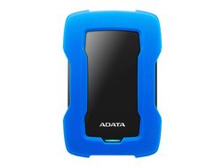 1.0TB (USB3.1) 2.5" ADATA HD330 Anti-Shock External Hard Drive, Blue (AHD330-1TU31-CBL)