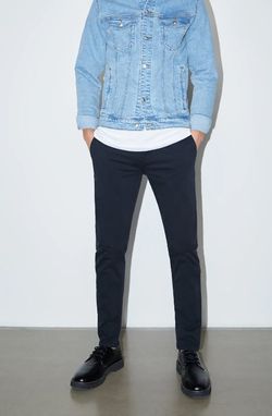 Брюки ZARA Темно синий zara 6786/310/401