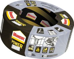 Moment Power Tape - argintiu 50mm x 50m  /24