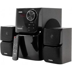 Speakers SVEN "MS-305" Bluetooth, SD-card, USB, FM, Remoute, Black, 40w / 20w + 2x10w / 2.1