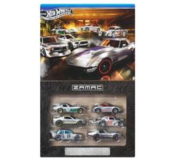купить Машина Hot Wheels JLB26 Set de 6 mașini Silver Zamac в Кишинёве 
