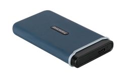 240GB (USB3.1/Type-C) Transcend Portable SSD "ESD350C", N.Blue