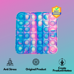 Pop It - Квадратный Цветовой микс TikTok BEST SELLER