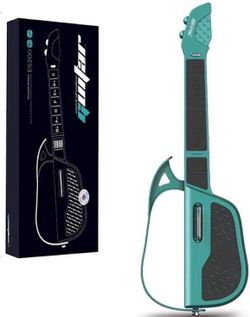 купить Музыкальная игрушка Essa ES200-2 Chitară muzicală interactivă pentru copii, albastru в Кишинёве 