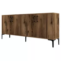 cumpără Casetieră Trendy Kiev, Nuc 180x78x35cm în Chișinău 