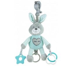 Jucarie  pentru carucior Baby Mix iepuras cu vibratie