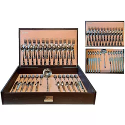 купить Набор столовых приборов Pinti 52293 Stresa 49buc, inox в Кишинёве 