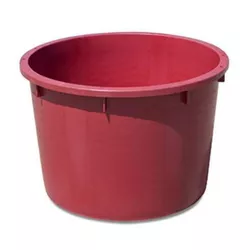 купить Кадка для вина Uniplast Cada pentru vin fara capac 220 L 80x54H cm (rosie) STP в Кишинёве 