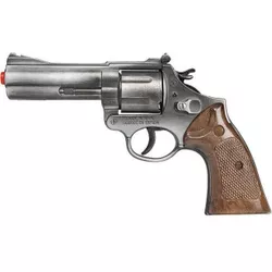 купить Игрушечное оружие Gonher 3127/1 Revolver Politie argintiu (12 gloante), cod61607 в Кишинёве 