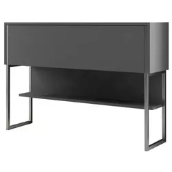 купить Стол Trendy Luxe, ArgintAntracit, 120x80x30cm (GTR005831) в Кишинёве 