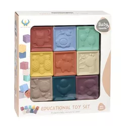 cumpără Puzzle New World 628-17 Set de cuburi moi de dezvoltare 9 buc, 1035D în Chișinău 