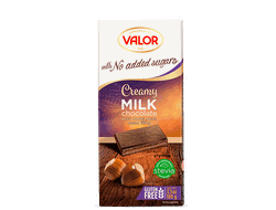 Шоколад Valor молочный с ореховым кремом 100г