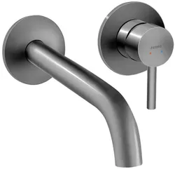 купить Смеситель для умывальника Ferro Ciriculus gun metal BCK3PAGM (lavoar incastrata) в Кишинёве 