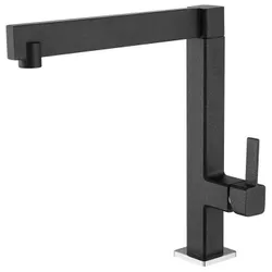 купить Смеситель кухонный Helika-AquaSanita 2063-601 REGITO Black metallic в Кишинёве 