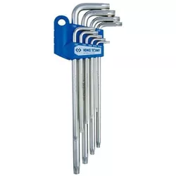 cumpără Set de unelte de mână King Tony ST20419PR ключи TORX L-образных экстра длинных с отверстием Т10-Т50, 9 пр. STARTER în Chișinău 