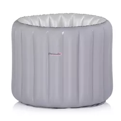 cumpără Cădiță Chipolino VKBNE0251GY Bubble Nest grey (ванночка надувная с насосом) în Chișinău 