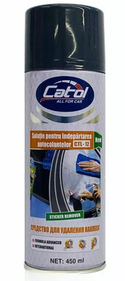 купить Средство для ухода за авто CatolLux VSL-12, Sticker remover 450ml, indepărtarea autocolantelor в Кишинёве 