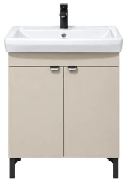 cumpără Dulap pentru lavoar Mashtab 12635 Sani (ML) cu 2 uși 650x460x850 Caramel în Chișinău 