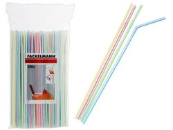 Набор соломок для коктейля Fackelman 250шт 24cm, D0.5cm,сгиб
