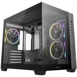 купить Корпус для ПК Deepcool CG330 3F Black в Кишинёве 