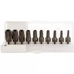 cumpără Set de tubulare, bite, duze JTC JTC-5362 Набор бит 1/4" TORX ТS08-TS50 в боксе 10 предм. în Chișinău 