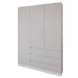 купить Шкаф Smartex (15879) N15 140cm Alb+Kashemir в Кишинёве 