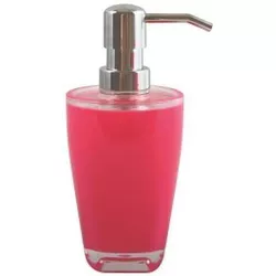 купить Дозатор для мыла MSV 40726 Tahiti розовый пластик в Кишинёве 