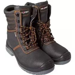 cumpără Încălțăminte de lucru Profmet 345102 Bocanci din piele, inalte, 42, grad protecție S3, virf din otel, negri în Chișinău 