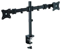 Table/desk stand for 2 monitors ITech MBS-12F, 13"-27 ", 75x75, 100x100, up to 8kg