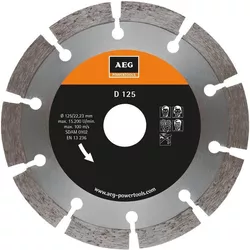 cumpără Set de tubulare, bite, duze AEG Disc taiere diamantat DSB d.125x22.2mm 4932334676 în Chișinău