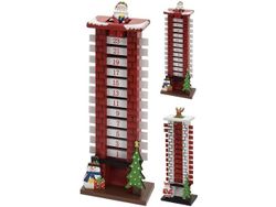 Сувенир "Календарь Christmas" 40cm, дерево, 2 дизай