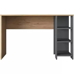 cumpără Masă de birou Rani HA108 Walnut Anthracite în Chișinău 