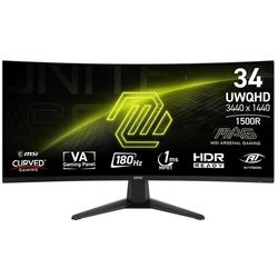 купить Монитор MSI MAG 346CQDF E20 Curved Gaming Black в Кишинёве 
