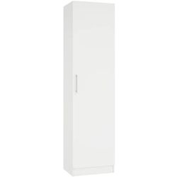 купить Шкаф Mobildor-Lux Шкаф-купе Practik (55x40x210H см) Белый в Кишинёве 