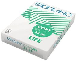 купить Бумага офисная Fabriano FB48542 Hartie Copy Life A3, 80g/m2, 500 foi в Кишинёве 