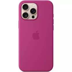 купить Чехол для смартфона Apple iPhone 16 Pro Max Silicone Case with MagSafe Fuchsia MYYX3 в Кишинёве 