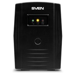 UPS SVEN Pro 400, 400VA/240W, Line Interactive, AVR, LED, 2xShuko Sockets
