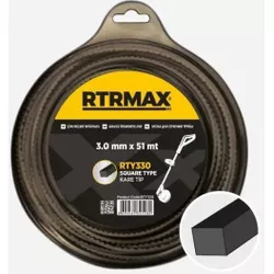 купить Леска для триммера RTRMAX RTY330 квадратное 3.0мм/51м в Кишинёве 