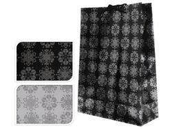 Punga pentru cadouri "Fulgi argintii" 34.5X25X8.5cm