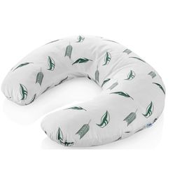 купить Подушка для мам BabyJem 082 Perna pentru alaptat 2 in 1 Nursing Pillow Botanic Leaves в Кишинёве 