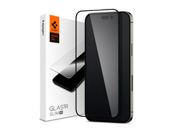 Spigen iPhone 14 Pro, Glass FC, Tempered Glass, Black