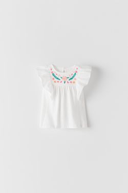 Tricou ZARA Alb 5431/530/250